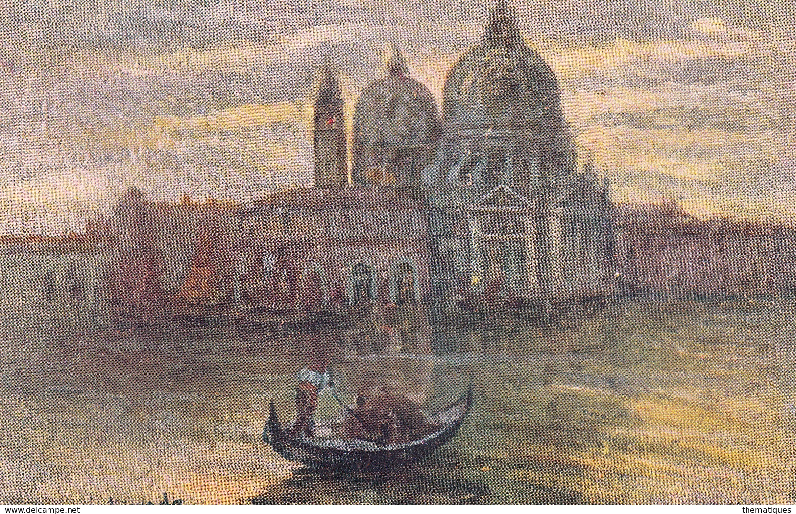 Thematiques Italie Venezia Illustrateur Migliavada Datée Main 1931 N° 25 Chiesa Della Salute - Venezia (Venedig)