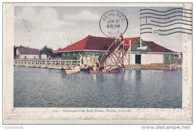 Etats Unis -Colorado -  Pueblo - Minnequa Club Bath House   : Achat Immédiat - Pueblo