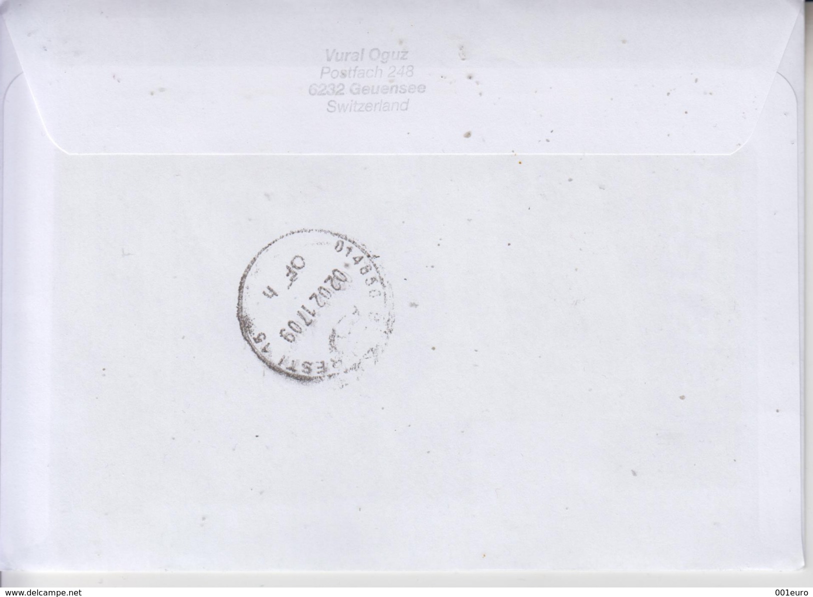 LIECHTENSTEIN : PAINTING, Cover Circulated To Romania - Registered Shipping! Envoi Enregistre ! - Usati