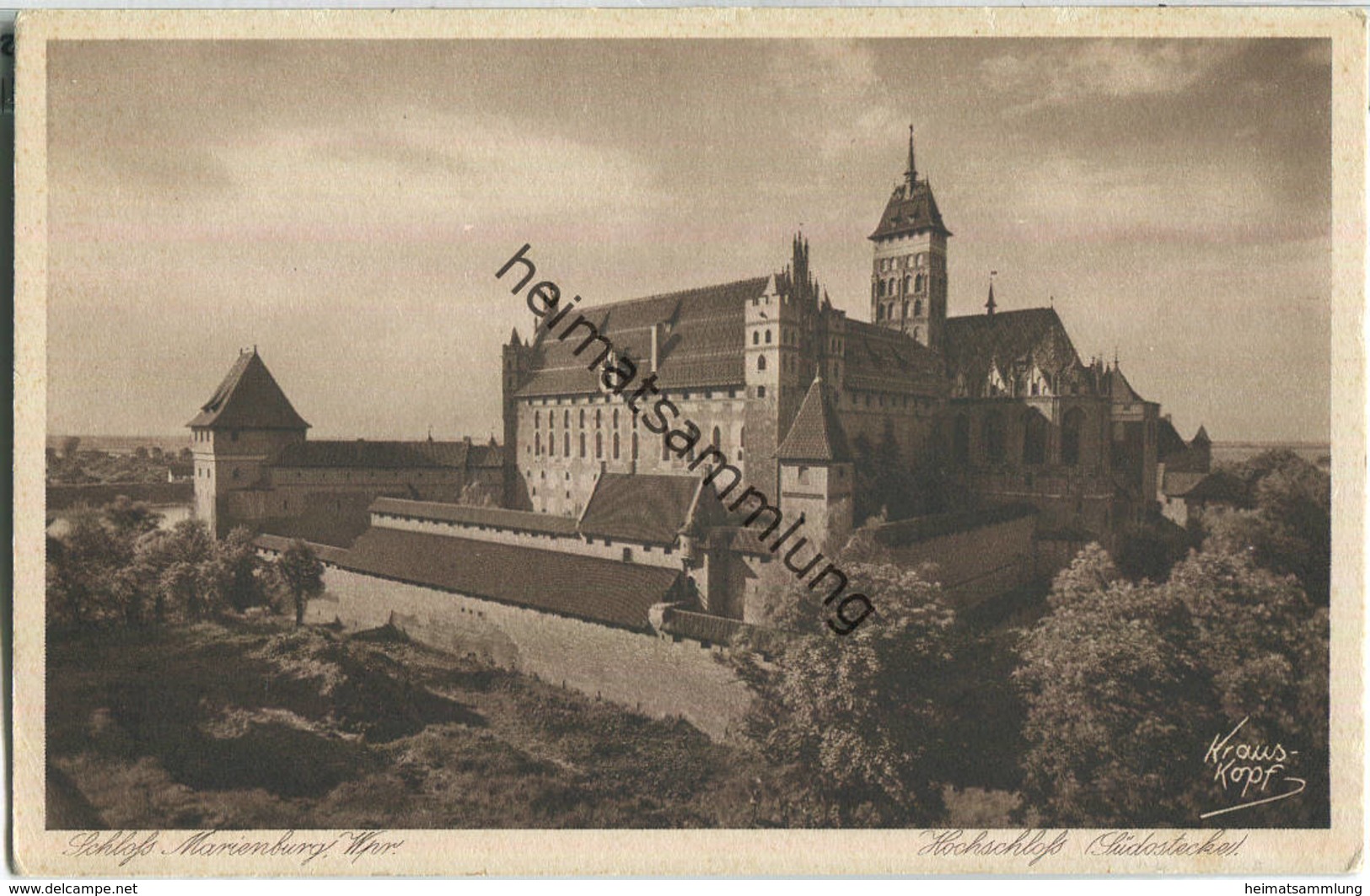 Marienburg - Hochschloss - Westpreussen