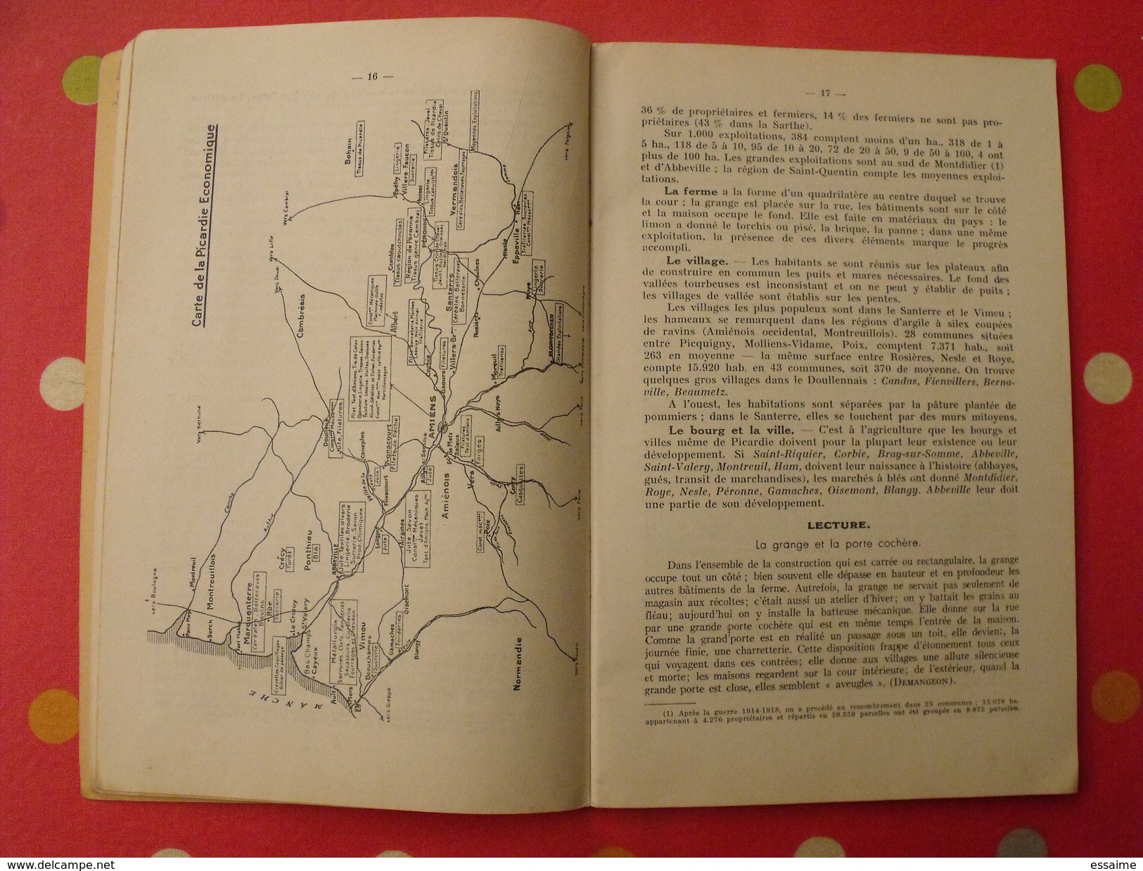 la Picardie historique et géographique. Voeltzel et gest. 1941 pendant la guerre