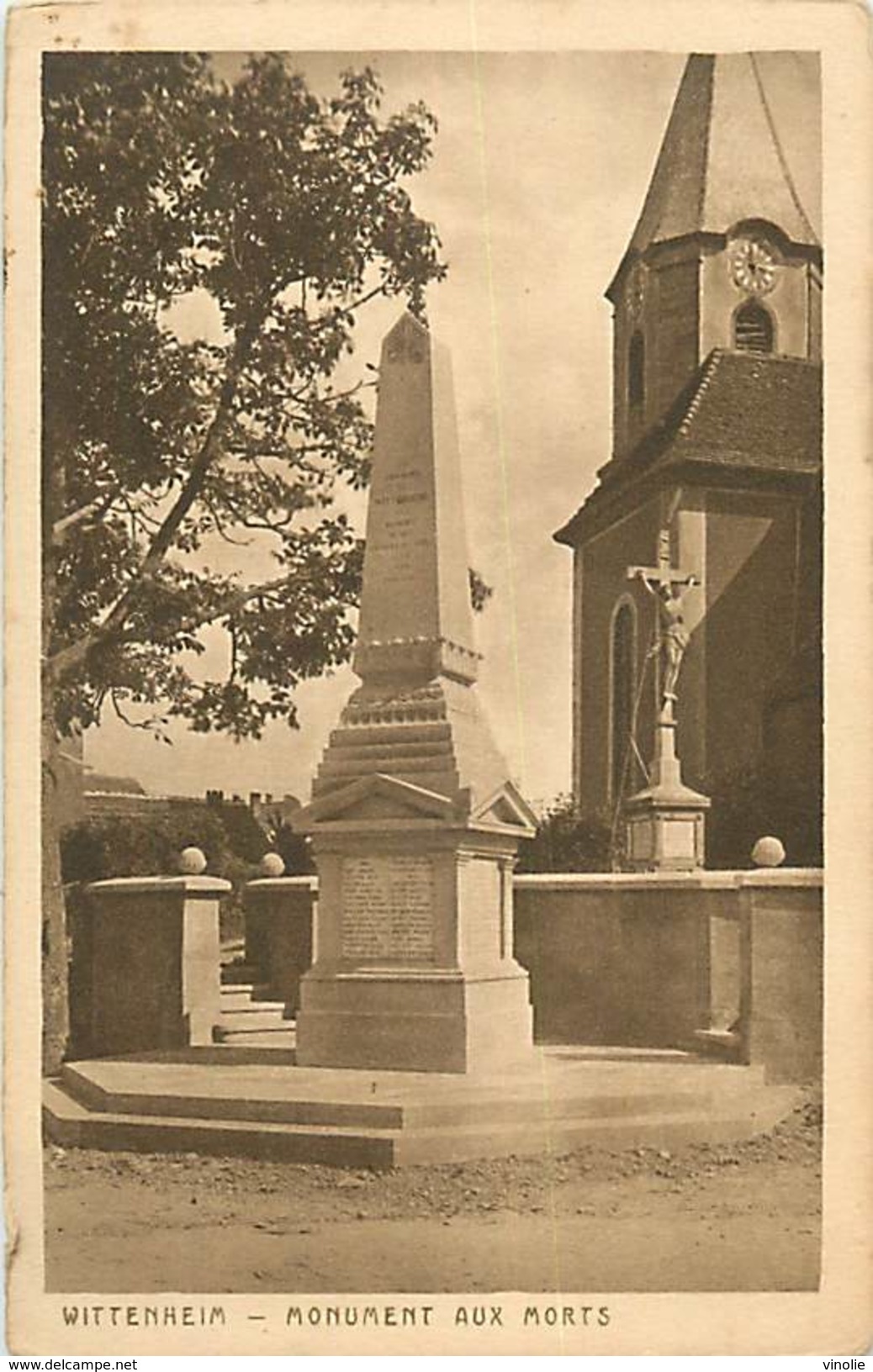 A-17-2330 : MONUMENT AUX MORTS DE LA GRANDE-GUERRE 1914-1918. WITTENHEIM - Wittenheim