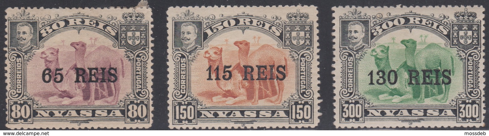 NYASSA 1903 D. CARLOS I  CHAMEAUX - CAMELS   Camelus Dromedarius - Girafes