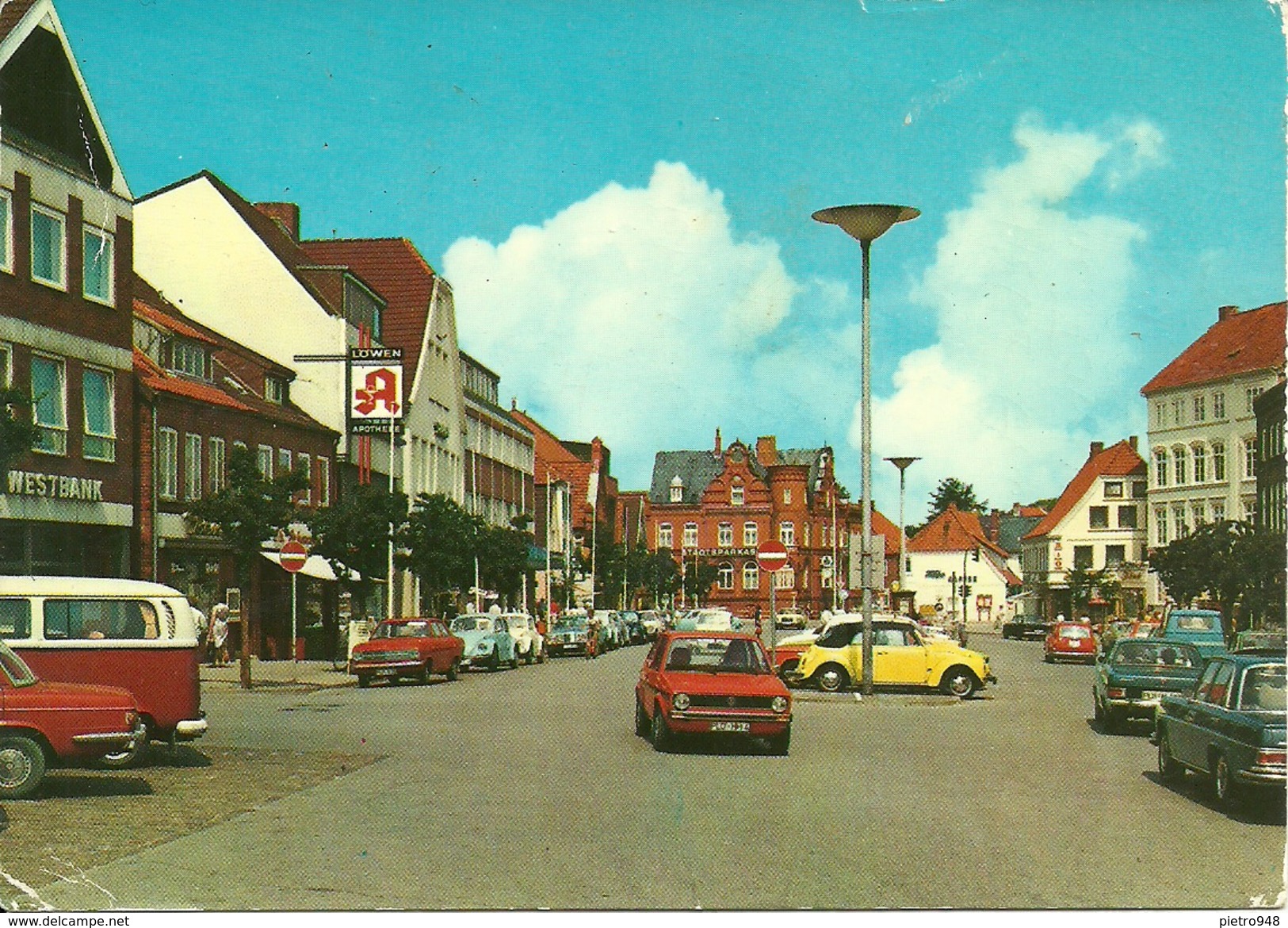 Preetz (Bayern, Deutschland) Luftkurort In Holstein Markt, Auto D'Epoca, Old Cars, Voitures - Preetz