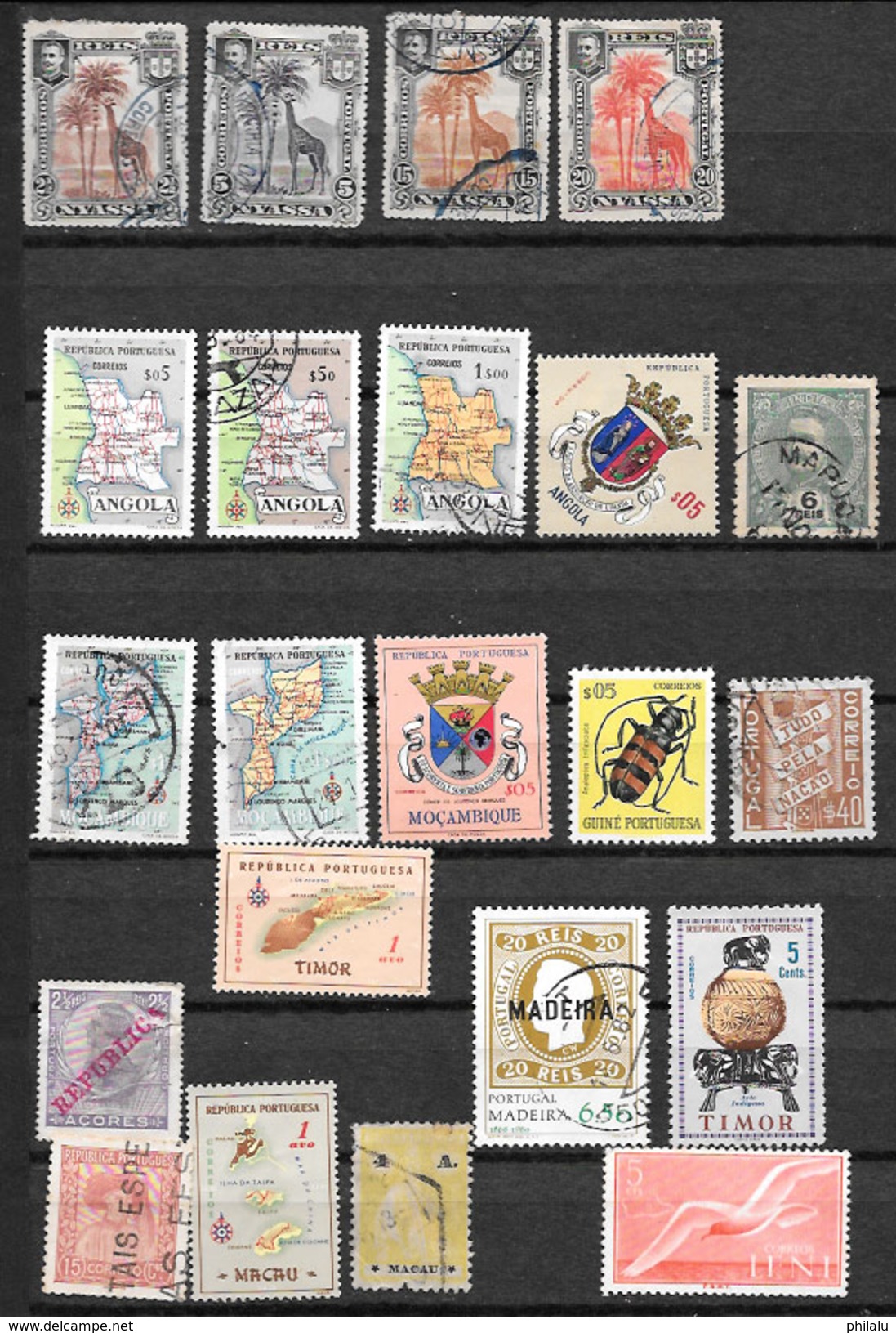 PORTUGAL AFRIQUE Timbres Oblitérés - Afrique Portugaise