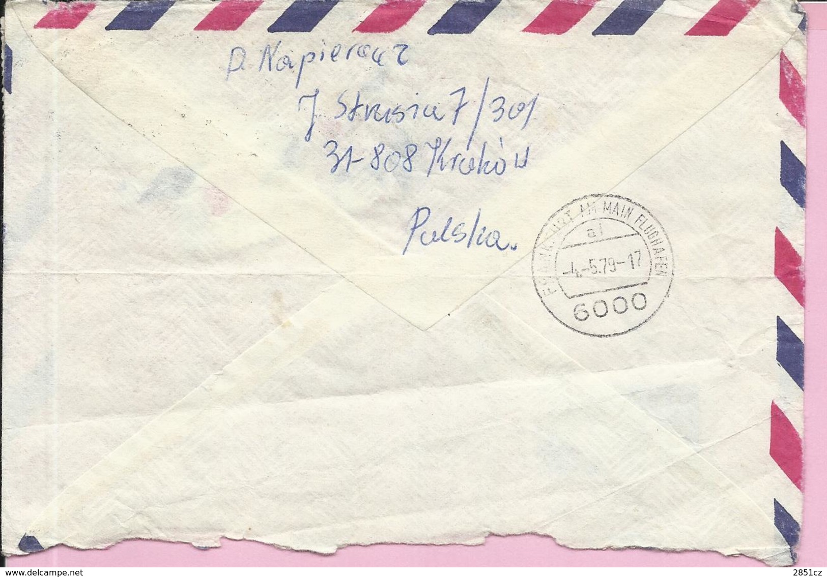 Letter - Krakow, 1979., Poland (Polska), By Airmail - Avions