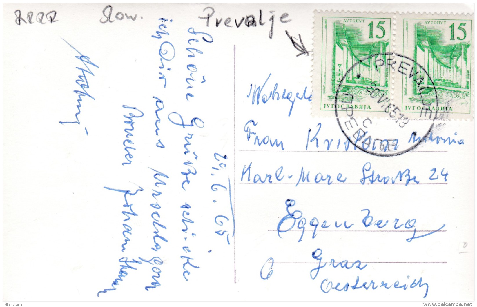 Dom Na Urslji Gori 1696 M - Prevalje * 30. VI. 1965 - Slowenien