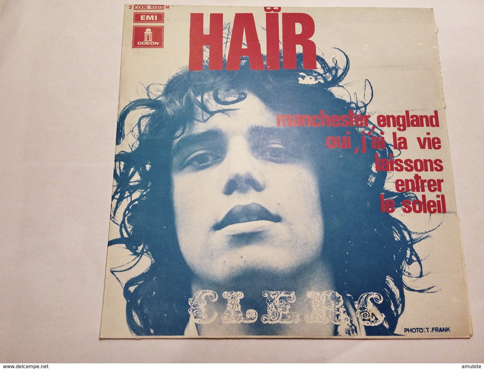 Julien  Clerc &lrm;&ndash; Hair - Odeon &lrm;&ndash; 2C 006-10372 M      - 1969 - - Autres - Musique Française