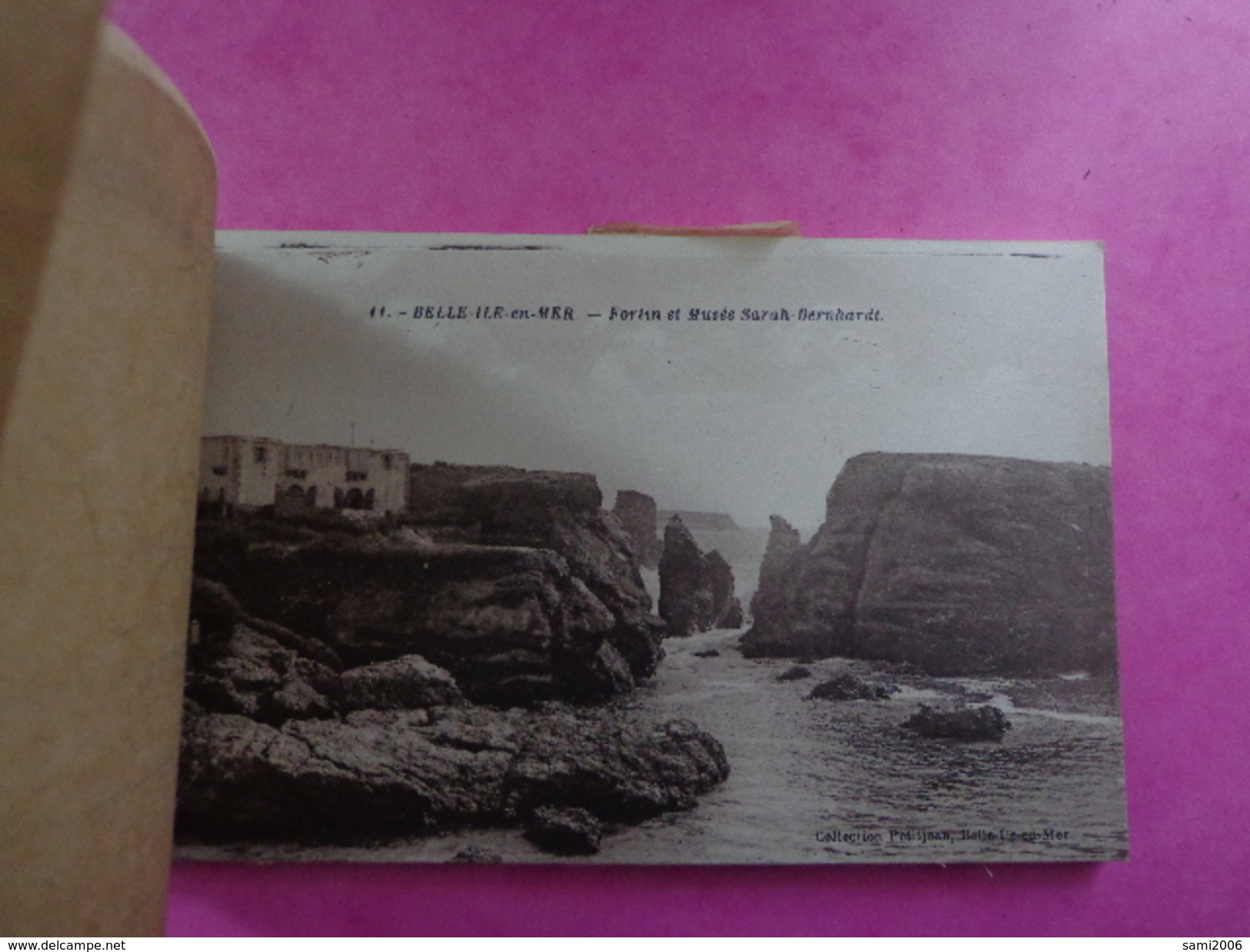 CPA CARNET DE 12 CARTES  DÉTACHABLES SOUVENIR DE BELLE ÎLE EN MER - Belle Ile En Mer