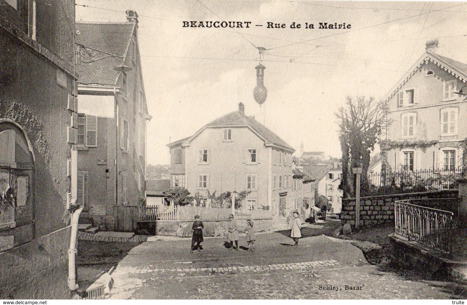 BEAUCOURT RUE DE LA MAIRIE - Beaucourt