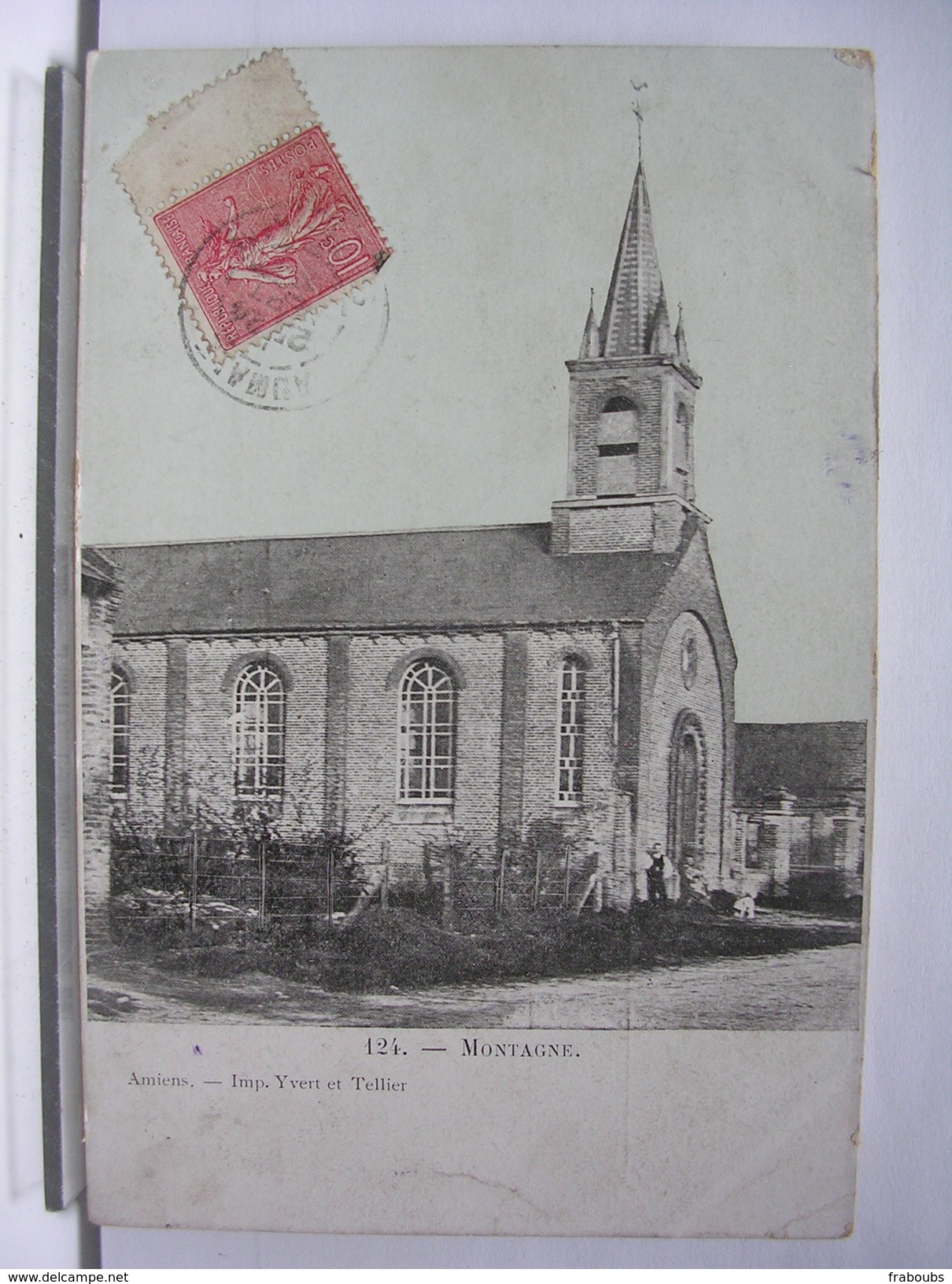 80 - MONTAGNE (MONTAGNE FAYEL) - EGLISE - ANIMEE - Other & Unclassified