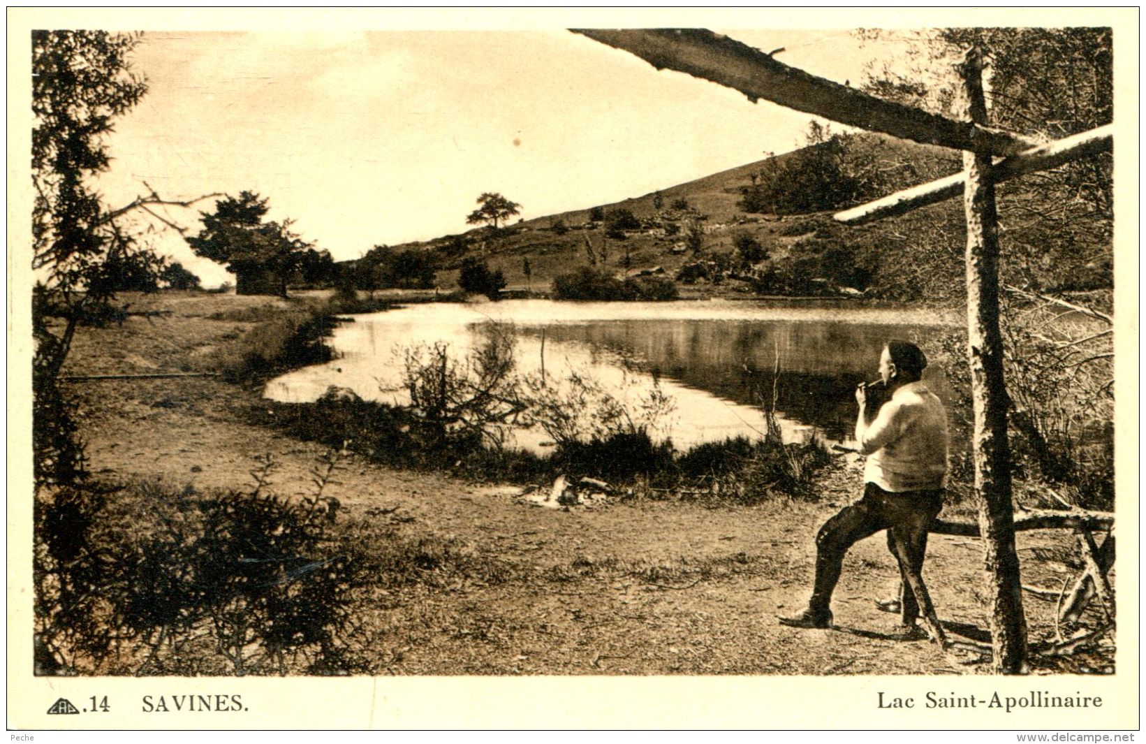 N°31983 -cpa Savines -lac Saint Apollinaire- - Autres & Non Classés