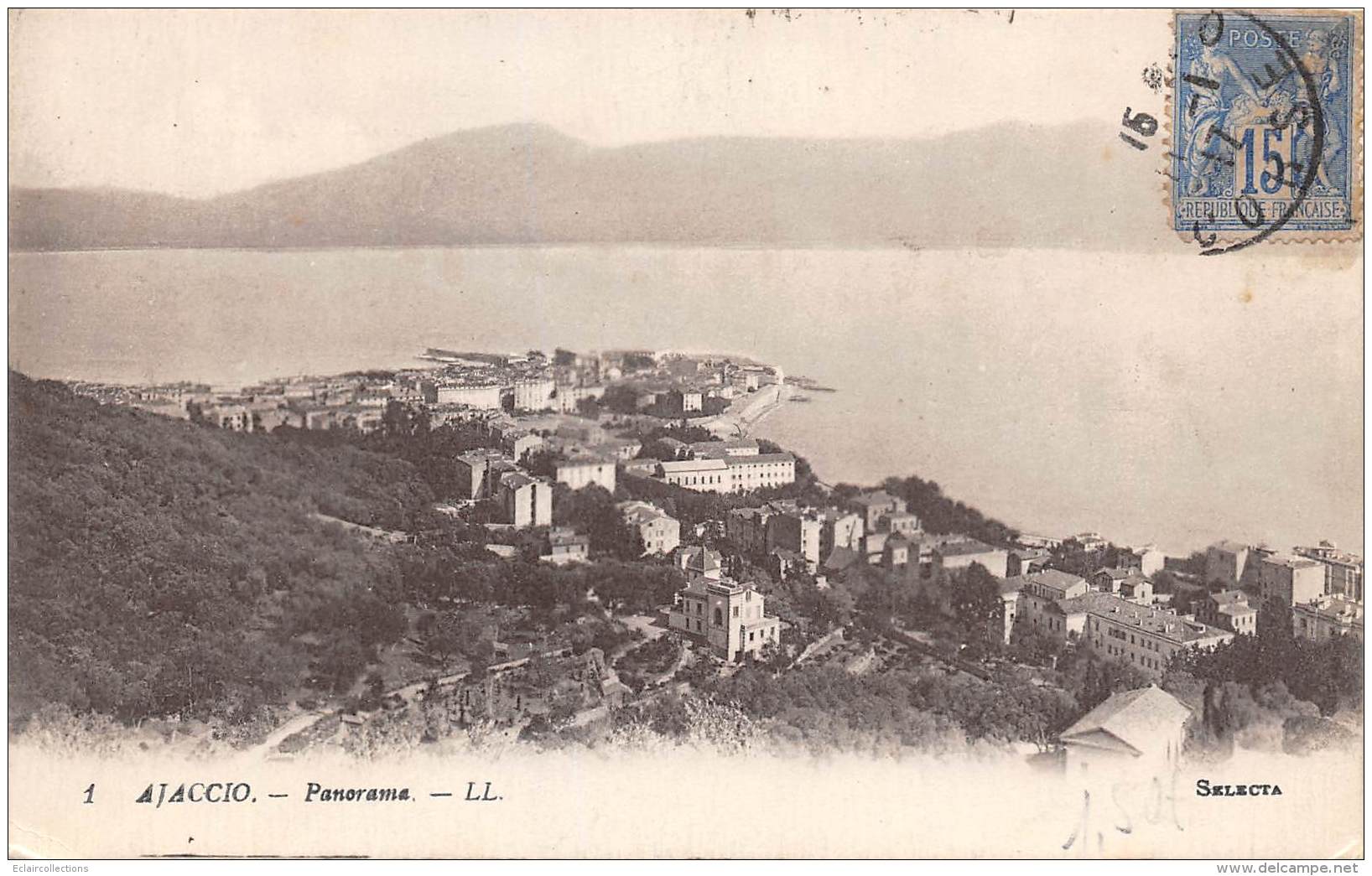 Ajaccio    20       Panorama        (voir Scan) - Ajaccio