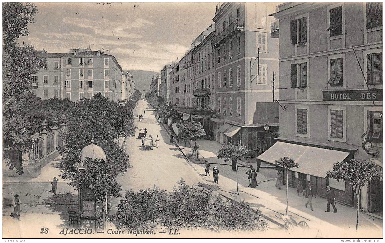 Ajaccio    20      Cours Napoléon  .  (voir Scan) - Ajaccio