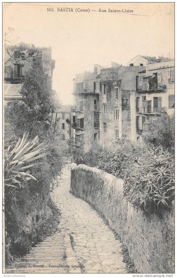 Bastia     20       Rue Ste Claire.     (voir Scan) - Bastia