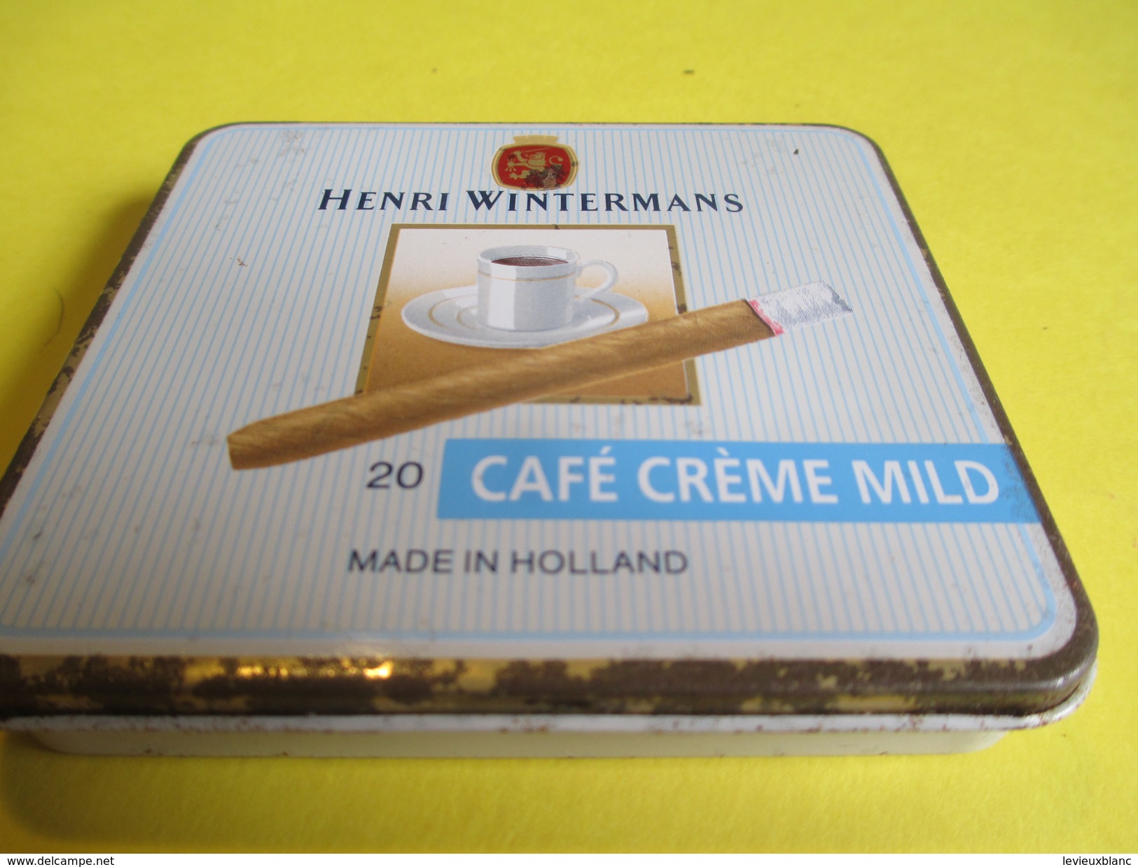 Boite En Fer Vide/20 Café Crème Mild/Henri Wintermans /Hollande / /Vers 1980-90     BFPP110 - Autres & Non Classés