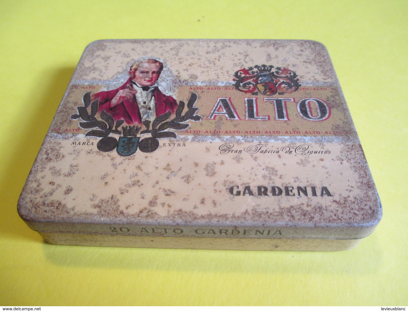 Boite En Fer Vide/20 Alto Gardenia/ Gran Fabrica De Cigaros/Espagne ? /Vers 1960-70     BFPP112 - Altri & Non Classificati