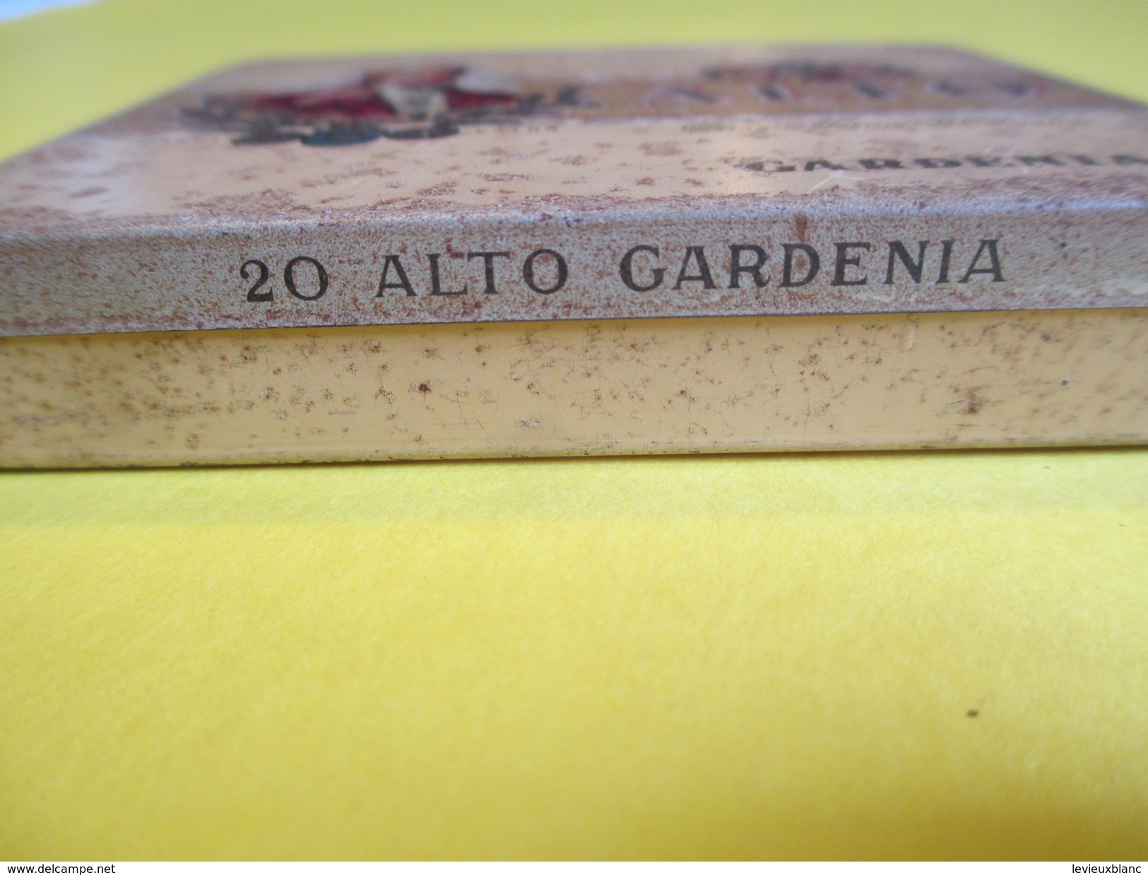 Boite En Fer Vide/20 Alto Gardenia/ Gran Fabrica De Cigaros/Espagne ? /Vers 1960-70     BFPP112 - Andere & Zonder Classificatie