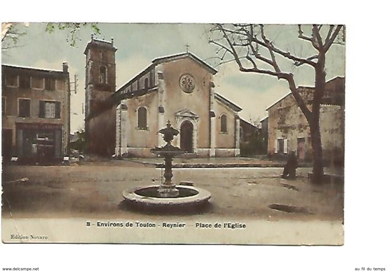 SIX FOURS , REYNIER , PLACE DE L' EGLISE - Six-Fours-les-Plages