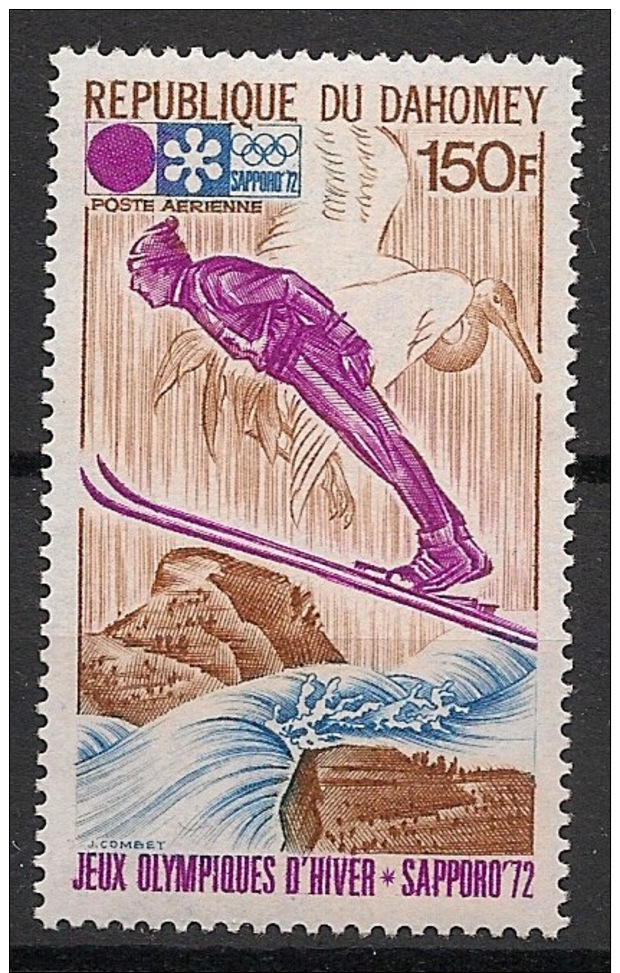 Dahomey - 1972 - PA N°Yv. 156 - JO Sapporo - Neuf Luxe ** / MNH / Postfrisch - Winter 1972: Sapporo