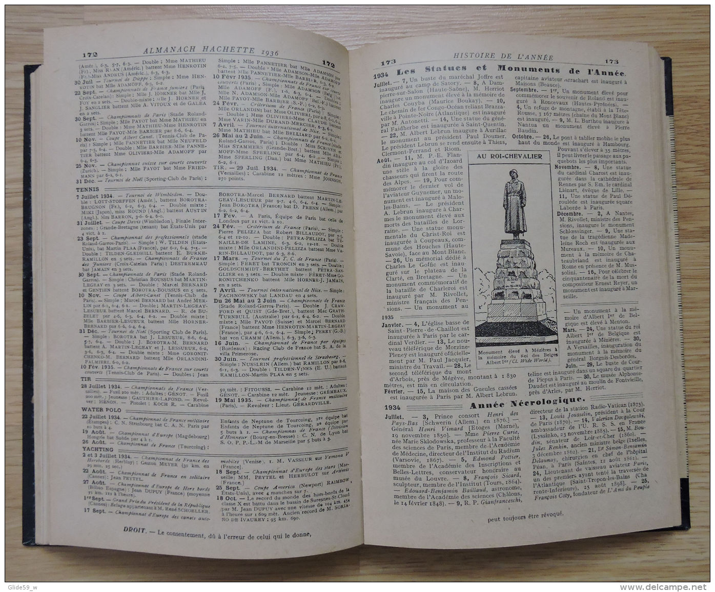 Almanach Hachette 1936 - Petite Encyclopédie Populaire De La Vie Pratique - Encyclopedieën