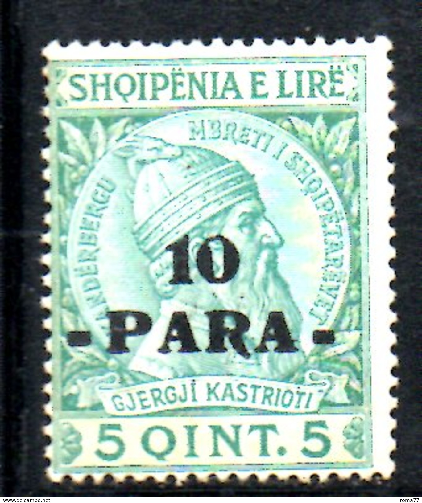 XP2169 - ALBANIA 1914 , Michel N. 42 *  Skandenberg - Albania