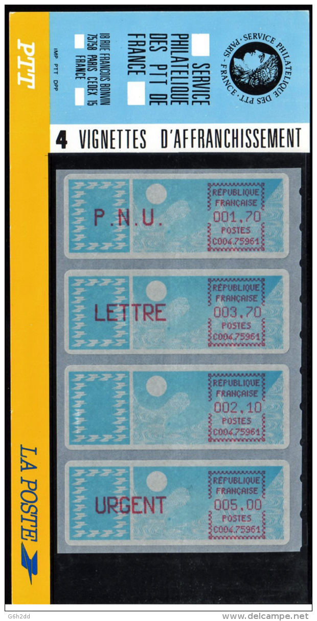 ATM-228A- Timbre De Distributeur Papier Carrier - 1985 « Carrier » Paper