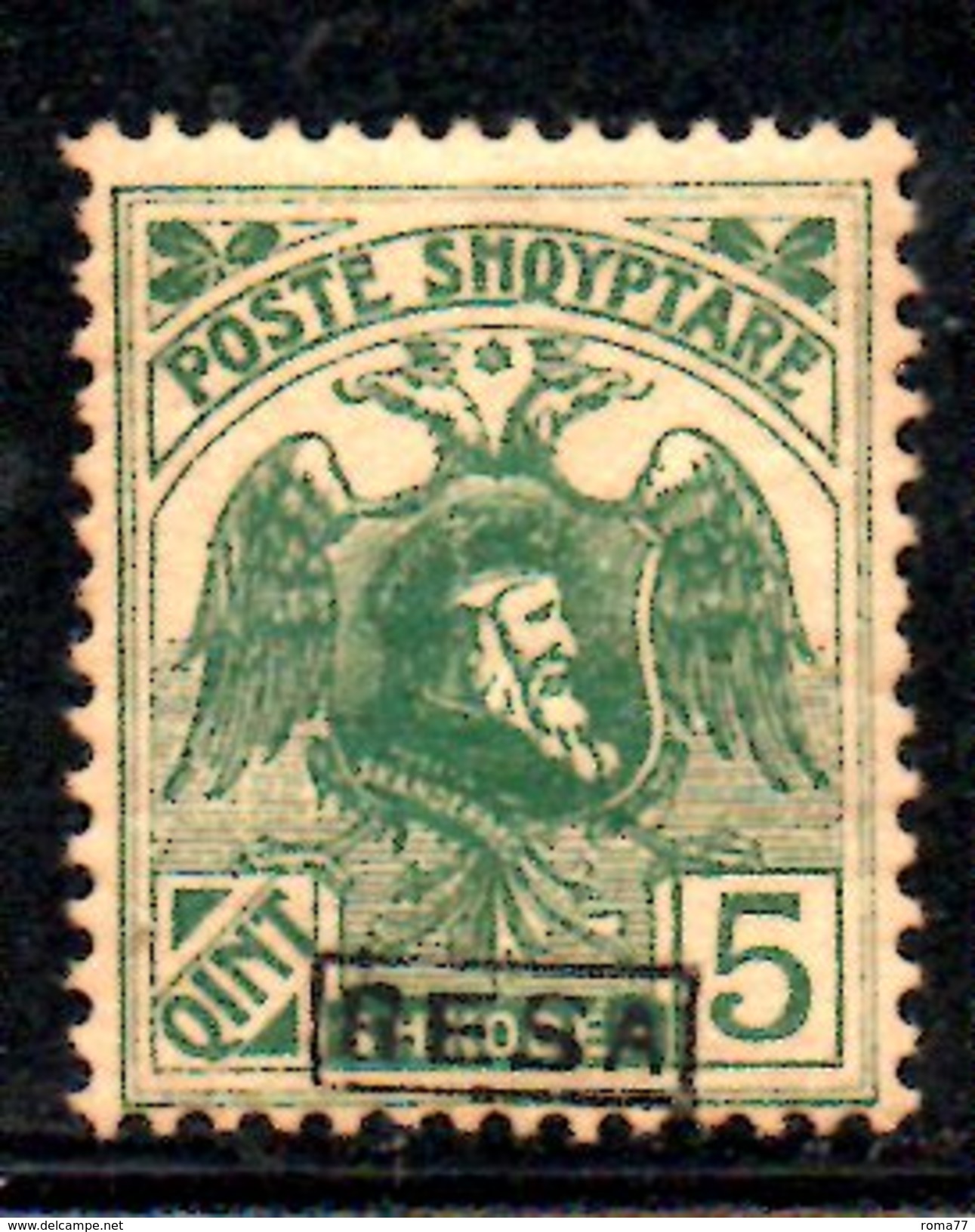 XP2189 - ALBANIA 1922 , Michel N. 77 III  *  BESA - Albania