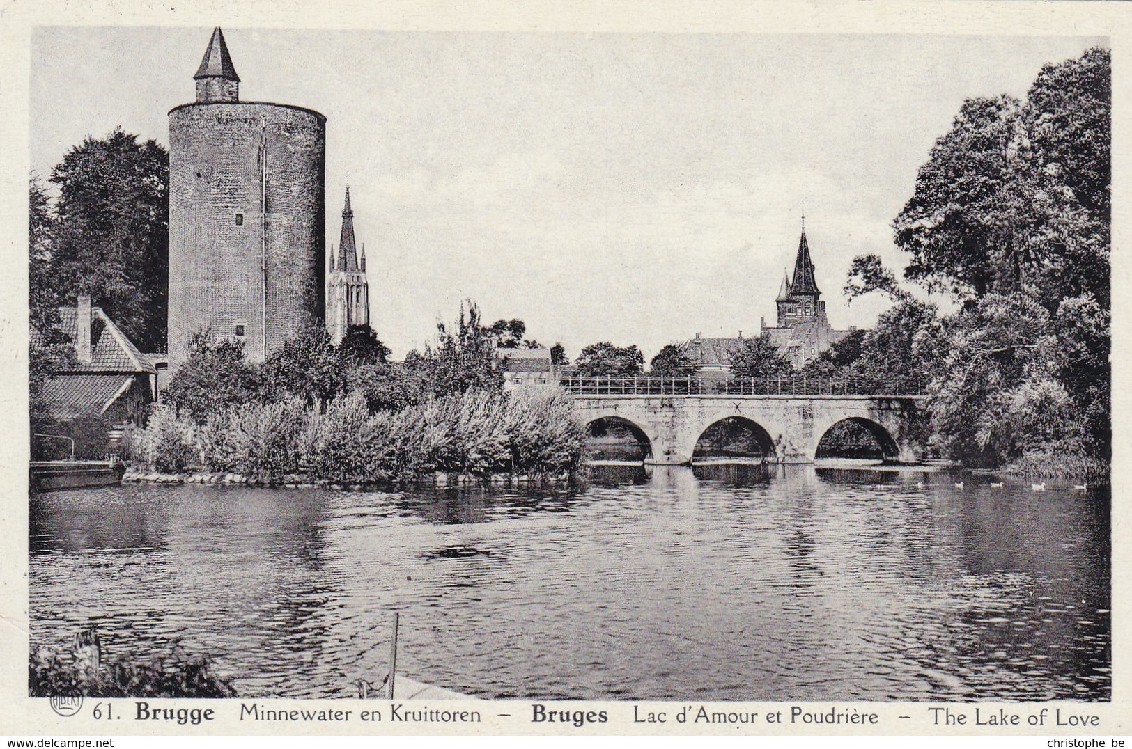 Brugge, Minnewater En Kruittoren (pk33351) - Brugge