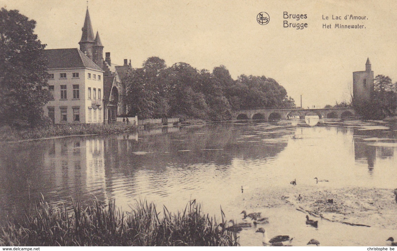 Brugge, Bruges, Het Minnewater (pk33374) - Brugge
