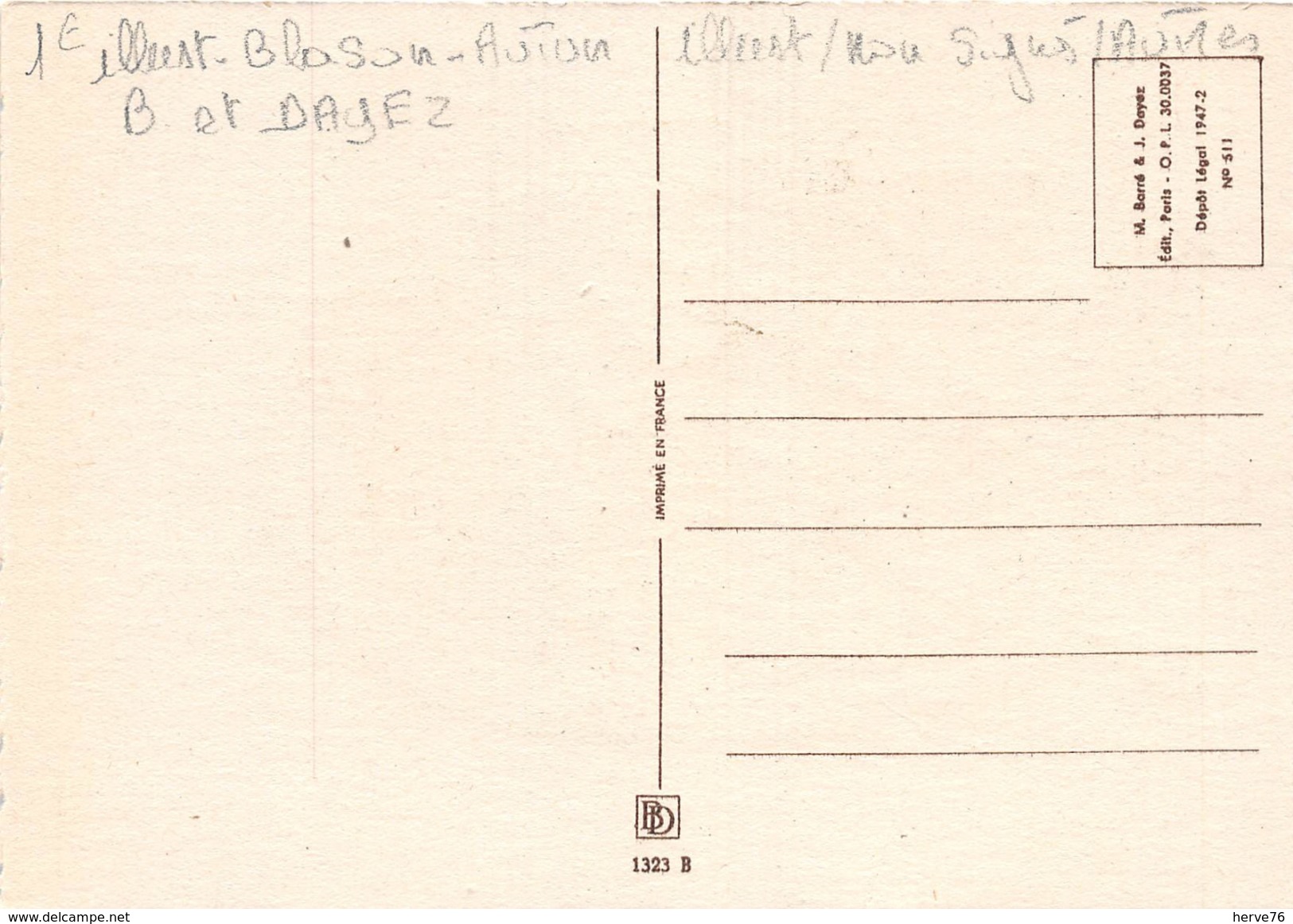 Illustrateur Blason - Autun - N° 1323 B - M. Barré & J. Dayez - 1900-1949