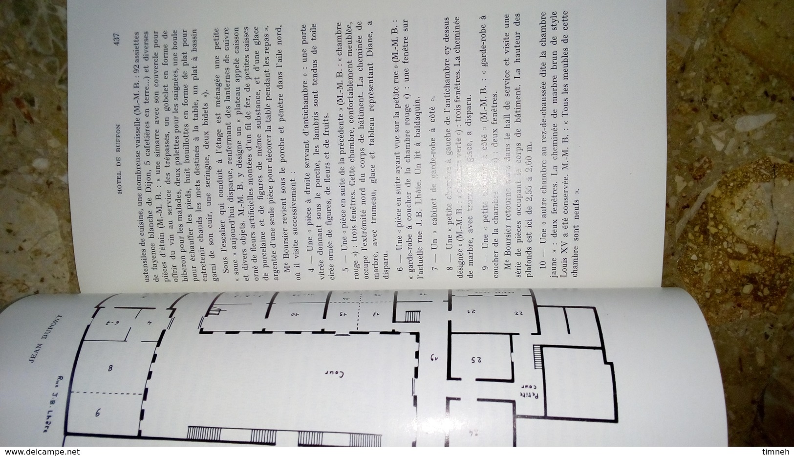 L'HOTEL DE BUFFON A MONTBARD - J. DUPONT - EXTRAIT Mémoires Commission Des Antiquités Côte D'or 1976-77 - Bourgogne