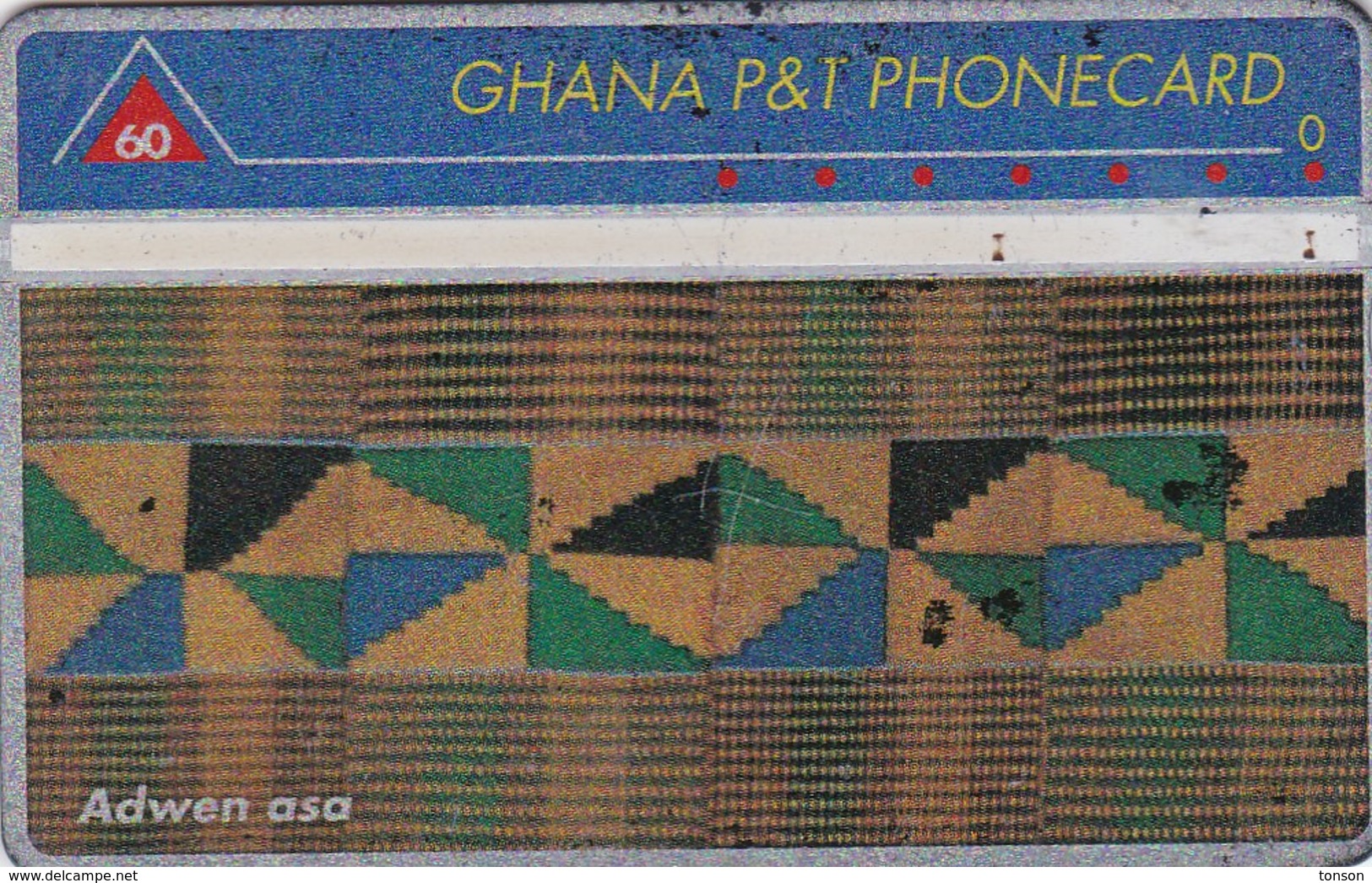 Ghana, GHA-B-8, Adwen Asa, 506D, 2 Scans. - Ghana