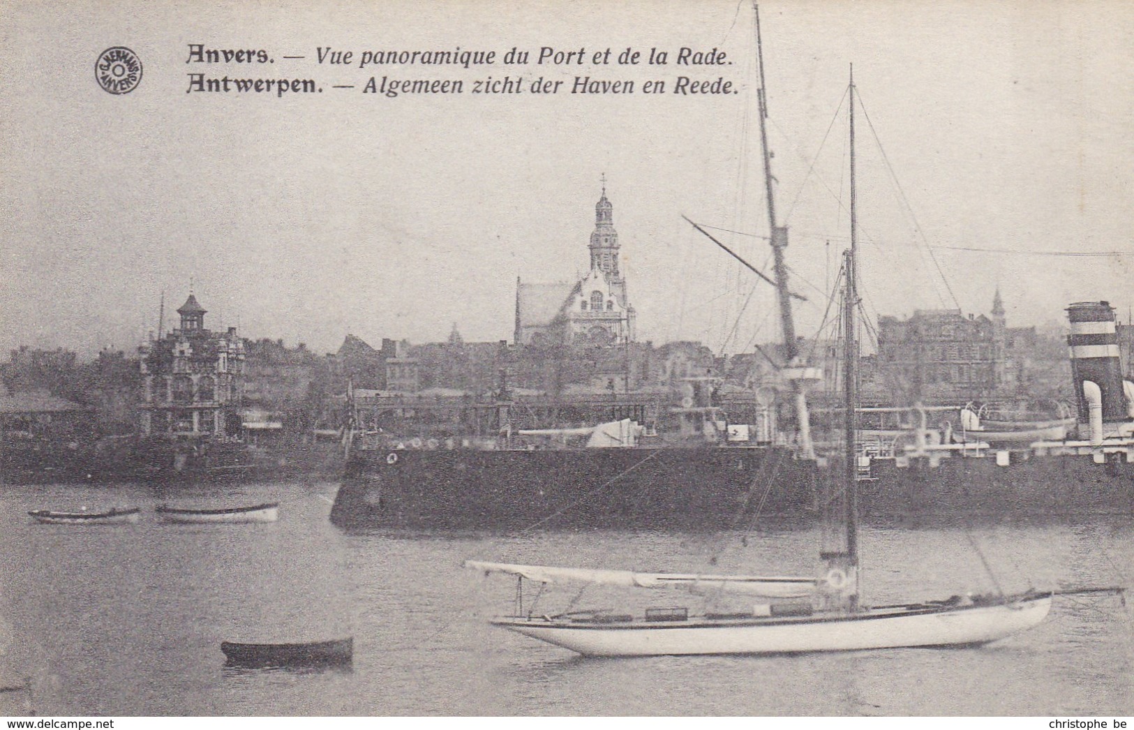 Antwerpen, Algemeen Zicht Der Haven En Reede (pk33384) - Antwerpen