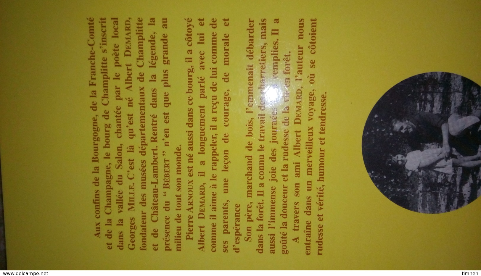 CHAMPLITTE - ALBERT DEMARD Par PIERRE ARNOUX - AFIN QUE RIEN NE SE PERDE - Guéniot éditeur 1998 - Bourgogne