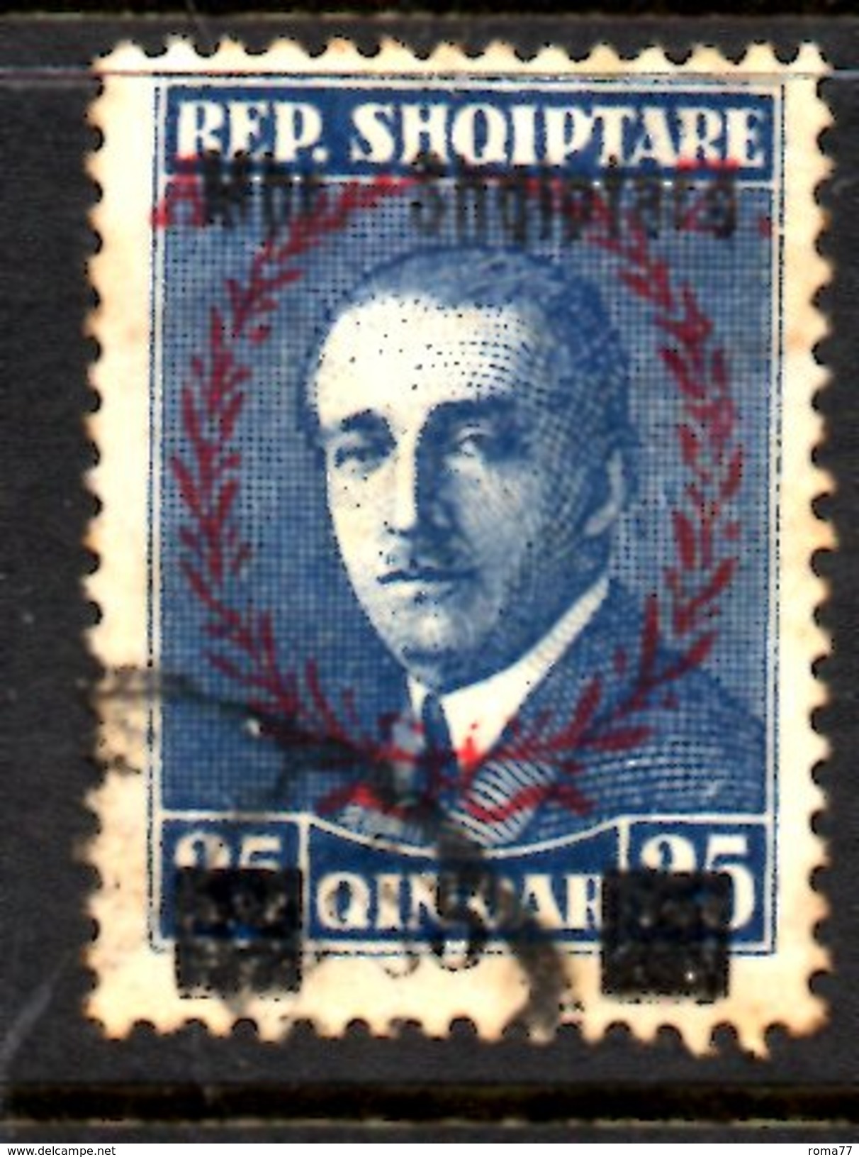 XP2218 - ALBANIA 1929 , Michel N. 200  USATO - Albania