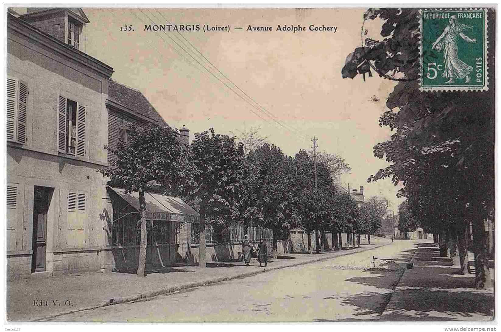 45 - B33229CPA - MONTARGIS - Avenue Adolphe Cochery - Très Bon état - LOIRET - Montargis