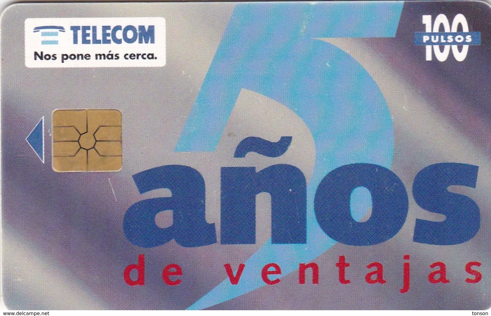 Argentina, Card Number 053, As On Photos, 5 Años De Ventajas - G5B, 2 Scans. - Argentinien