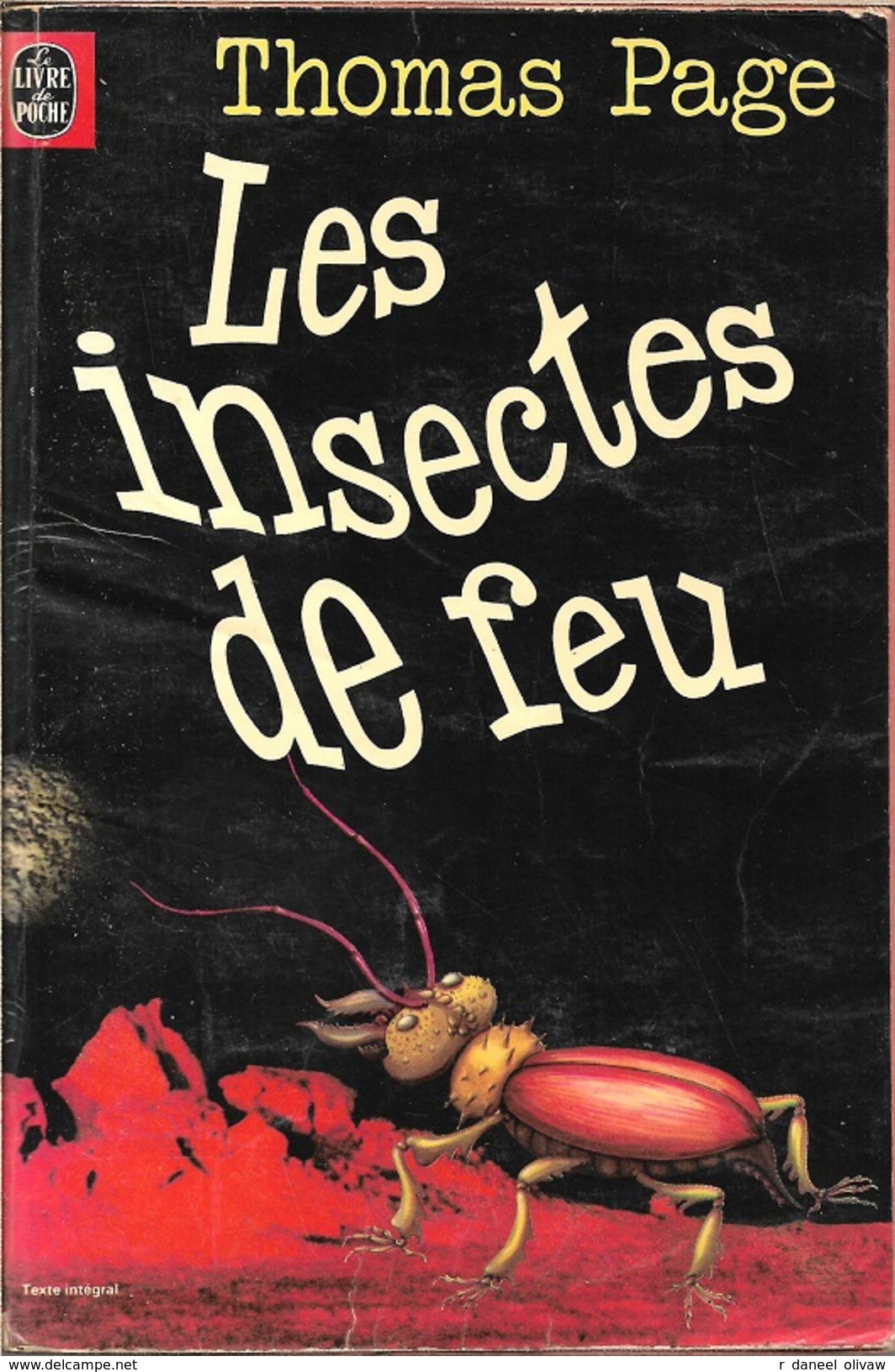 LP SF 7022 - PAGE, Thomas - Les Insectes De Feu (AB+) - Livre De Poche