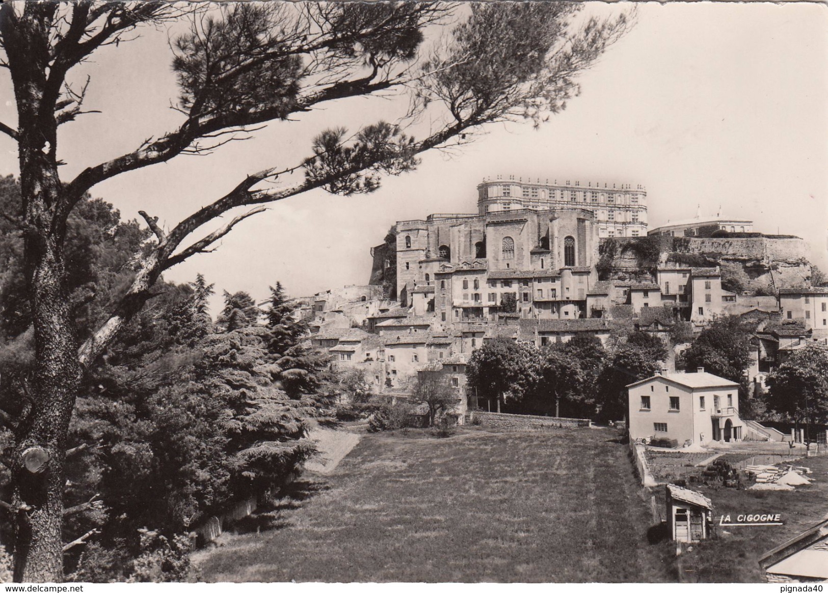 G , Cp , 26 , GRIGNAN , Vue Du Château De Mme De Sévigné - Grignan