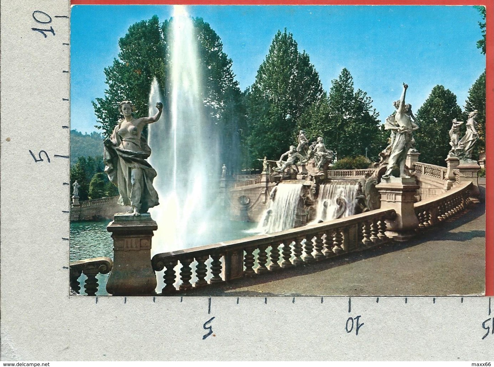 CARTOLINA NV ITALIA - TORINO - Parco Del Valentino - Fontana Monumentale - 10 X 15 - Parks & Gärten