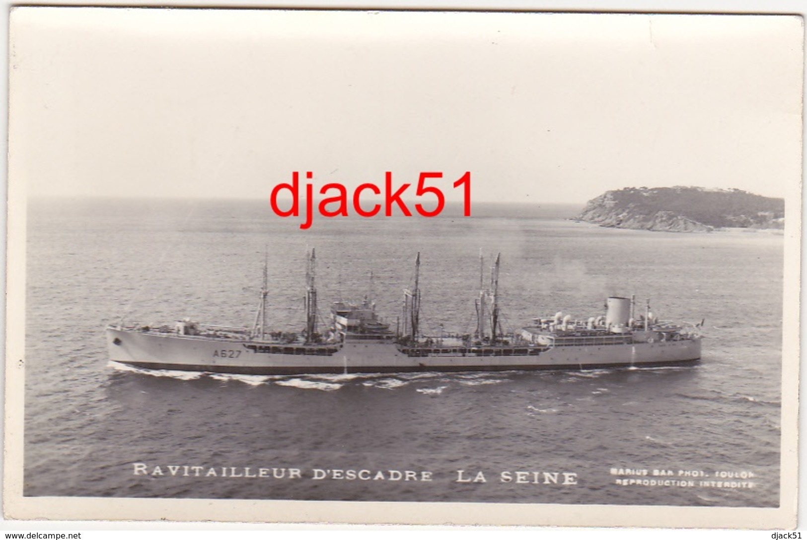 RAVITAILLEUR D'ESCADRE LA SEINE - Warships