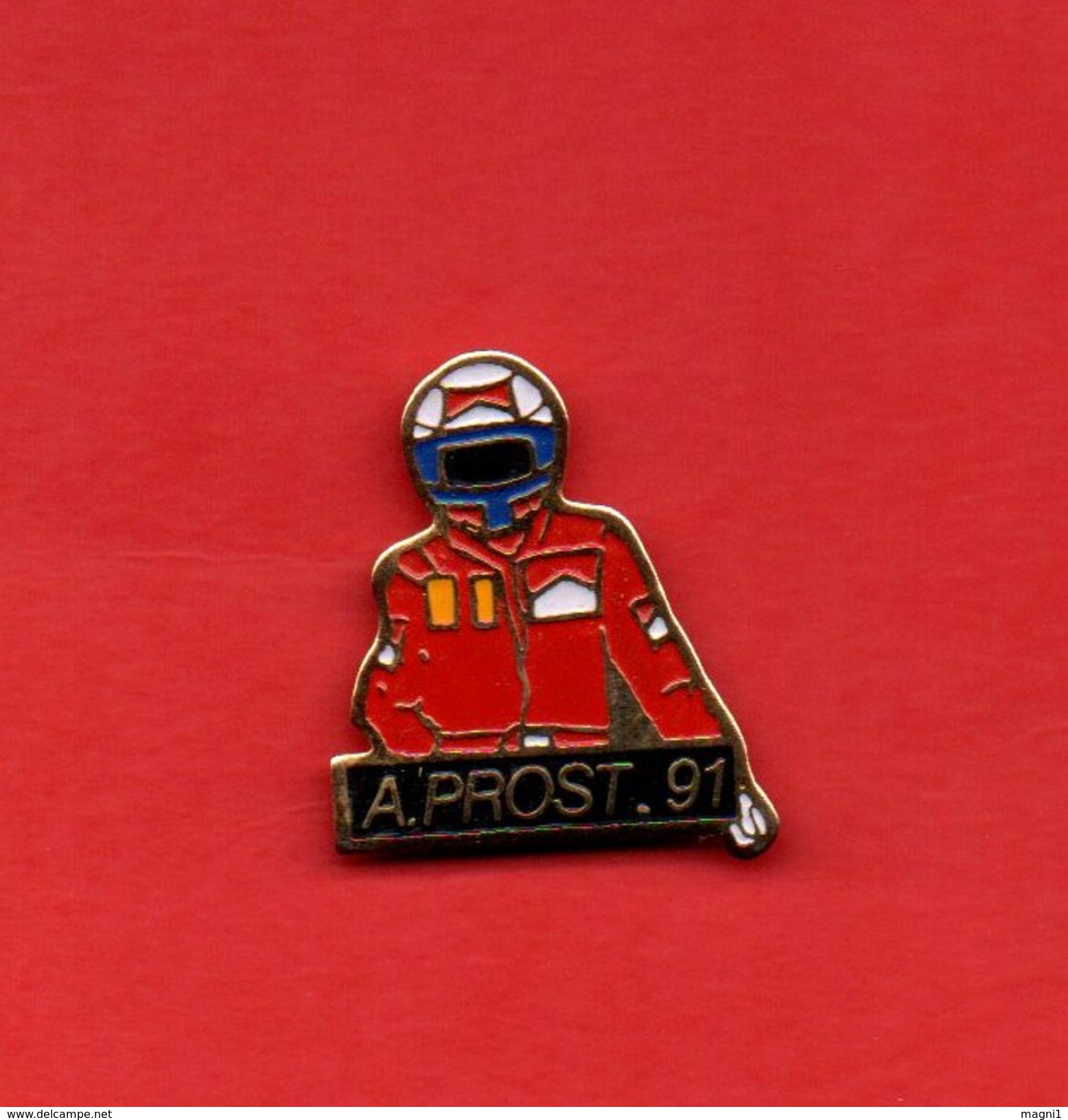 Pin´s - Alain PROST 1991 - Automobile - F1