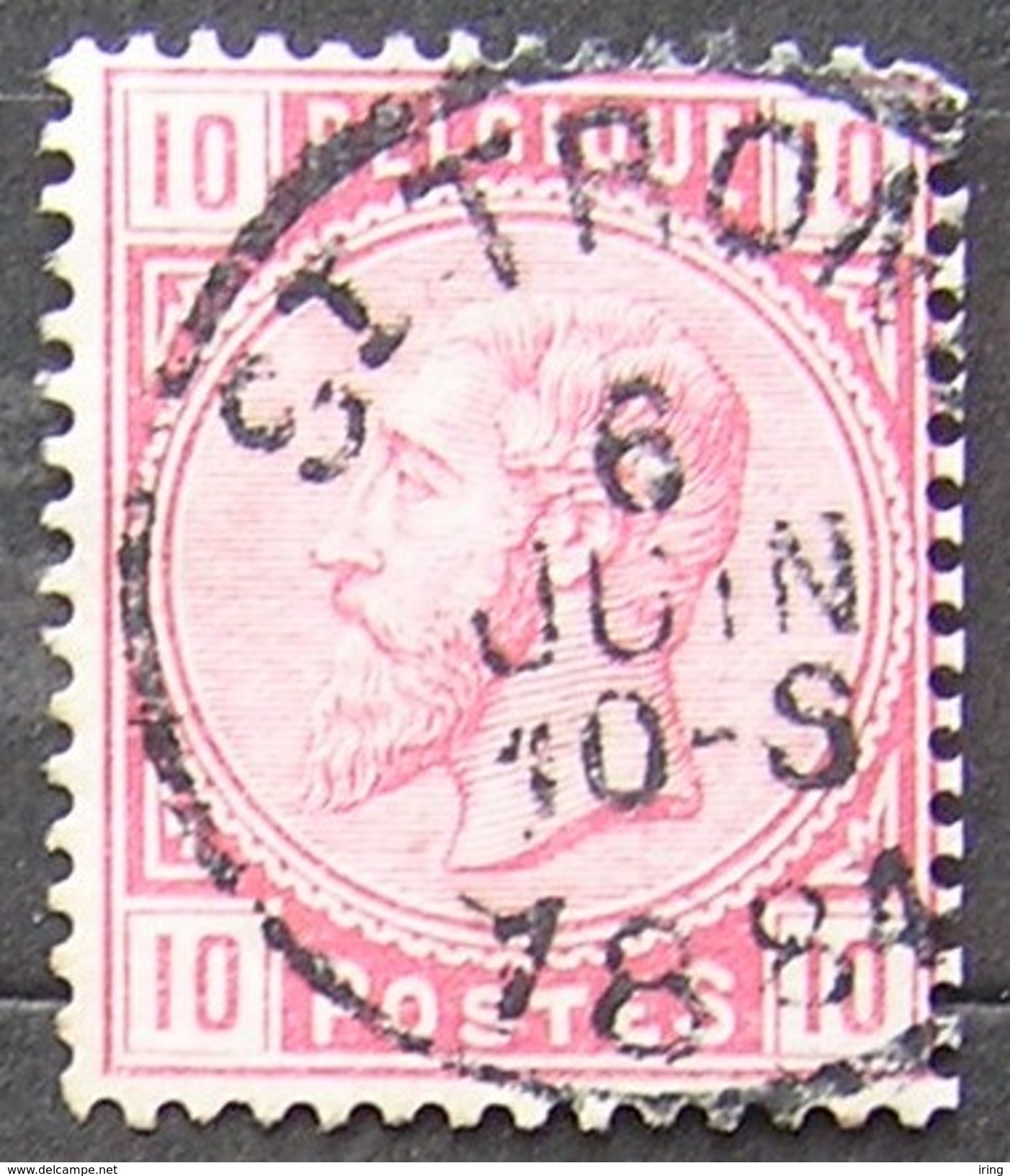 38 Stempel ST TROND - 1883 Léopold II