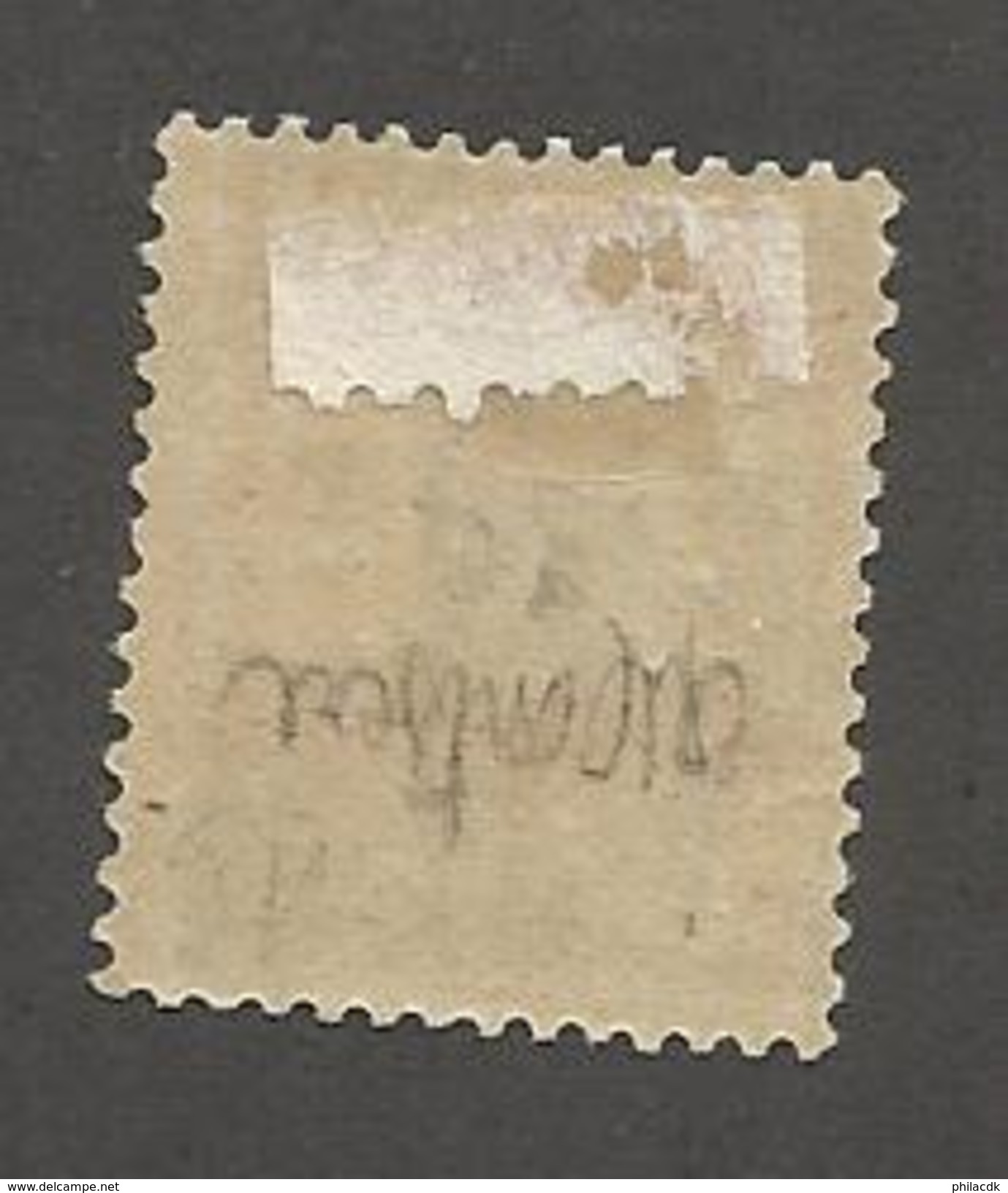 MONG-TZEU - N°YT 34A NEUF* AVEC CHARNIERE  - COTE YT : 1.10&euro; - 1908 - Nuevos