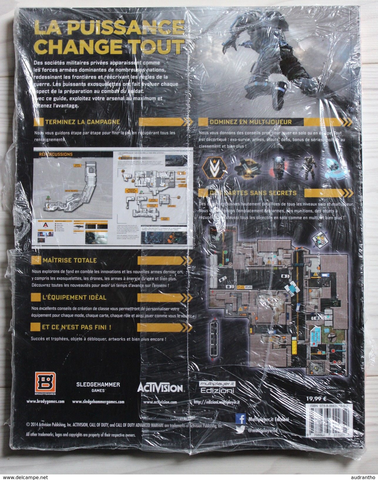 Call Of Duty Advanced Warfare Guide De Jeu Officiel 2014 PS3 PS4 XBOX 360 Neuf Sous Blister - Littérature & Notices