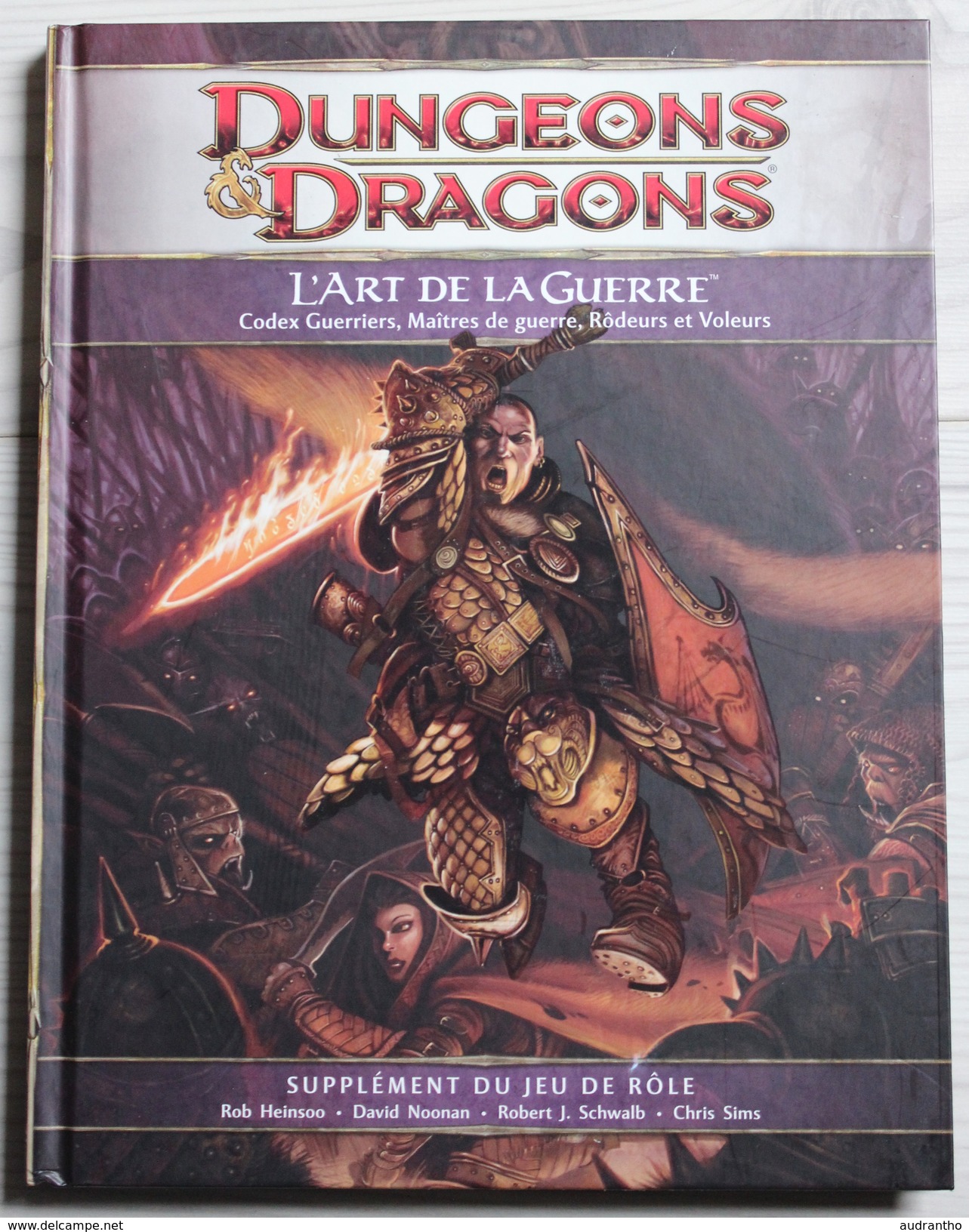 Livre Dungeons Et Dragons L'art De La Guerre Jeu De Rôle Neuf Donjons Et Dragons - Littérature & Notices