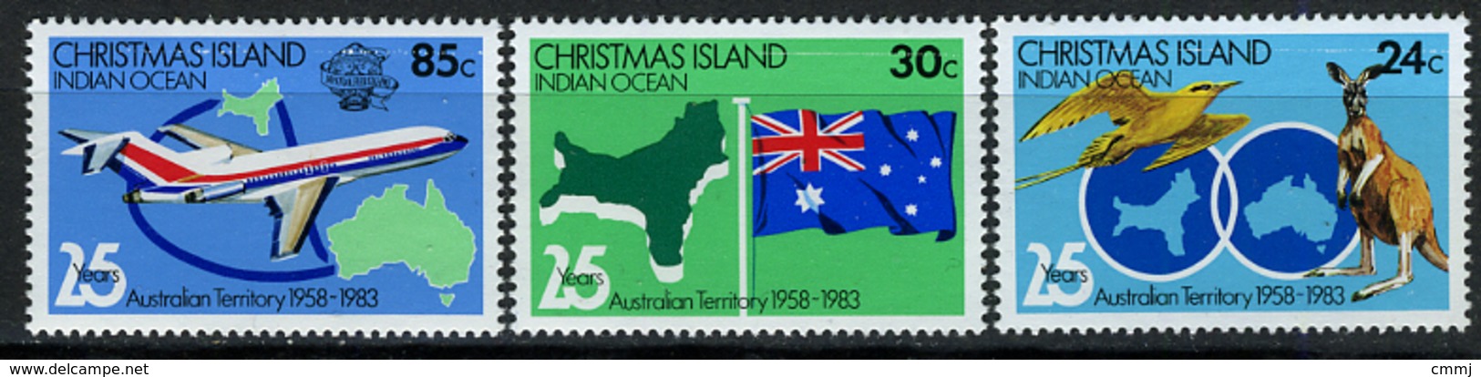 1983 - CHRISTMAS ISLAND - Catg.. Mi. 177/179 - NH - (I-SRA3207.10) - Christmas Island