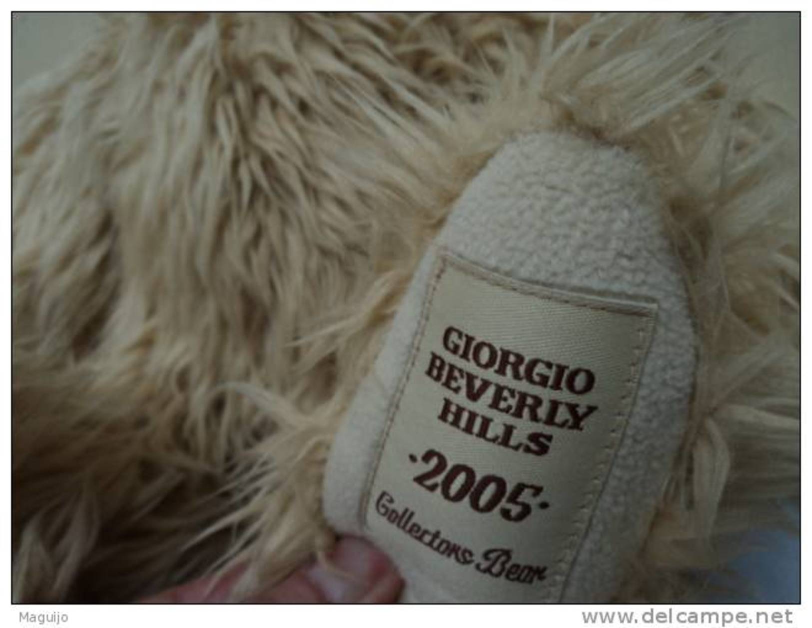 GIORGIO BEVERLY HILLS " COLLECTORS BEAR " 2005  LIRE !!! - Orsi Profumati