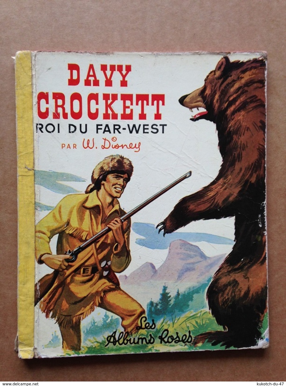 Disney Petit Livret Davy Crockett (1957) - Disney